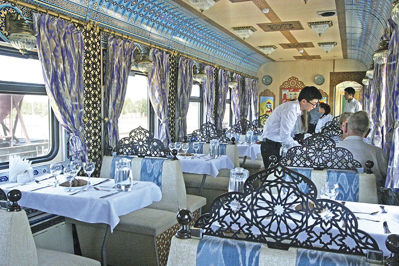 Orient Silk Road Express - vagone Ristorante