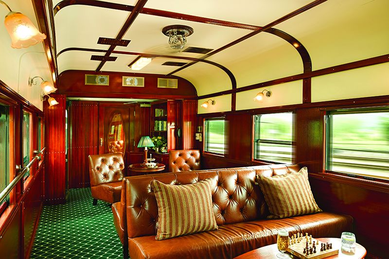 Rovos Luxury Train Africa - Vagone Club Lounge