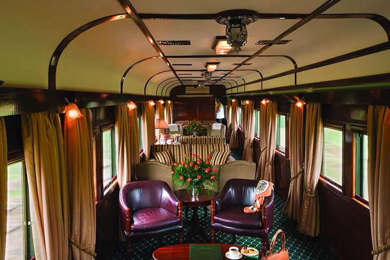Rovos Luxury Train Africa - Vagone Lounge