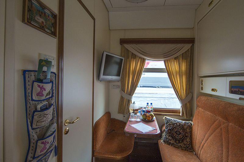 Tsar's Gold Transiberiana Treno - cabina Bolshoi