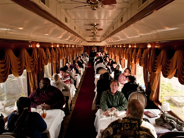 Napa Valley Wine Train - La carrozza ristorante